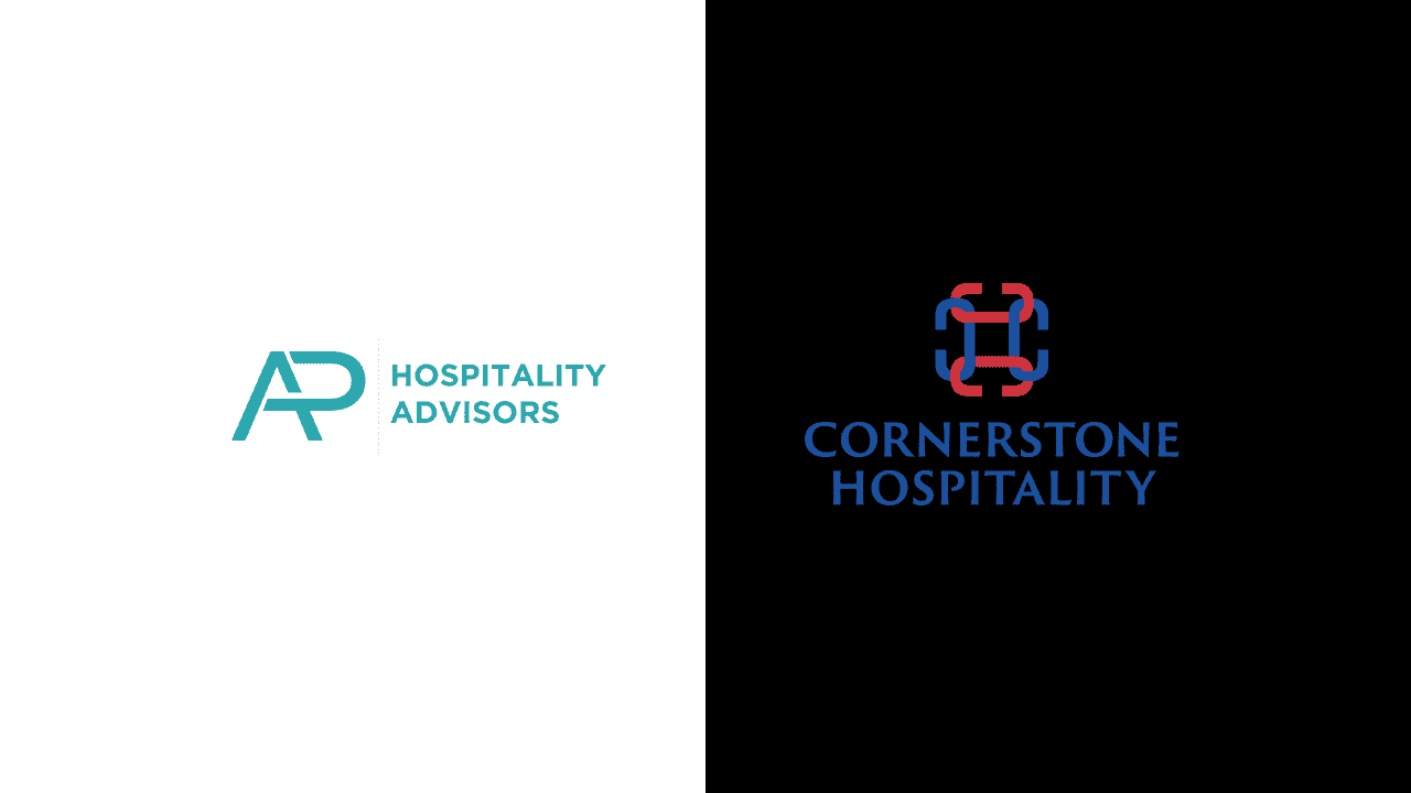 Cornerstone Hospitality logo with modern design, representing hospitality industry expertise.