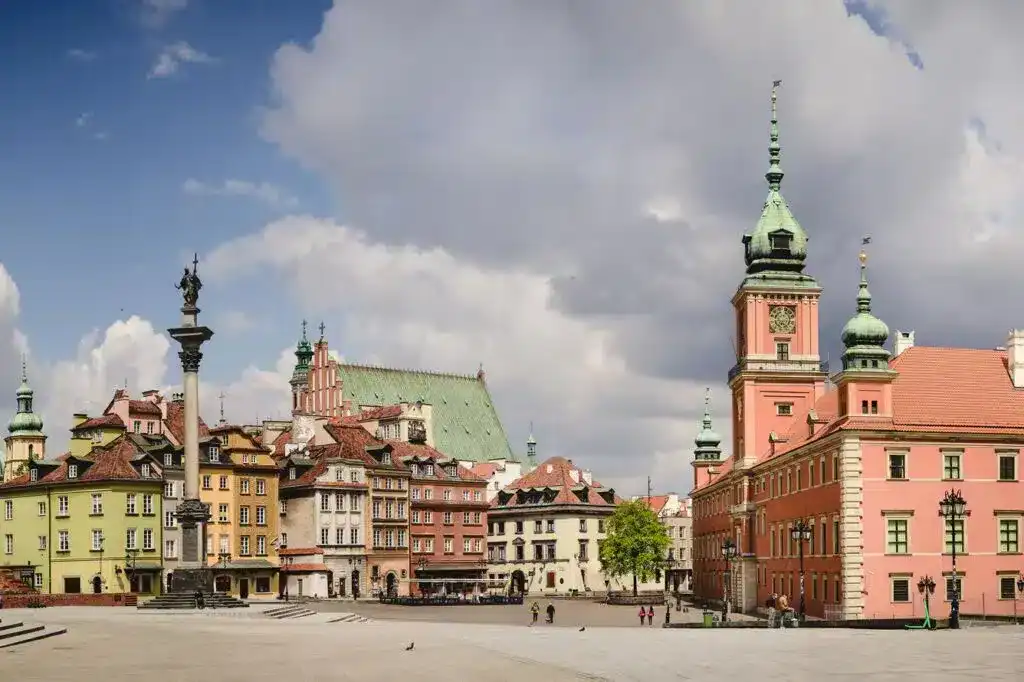 Castle Square and the Royal Castle, Warsaw